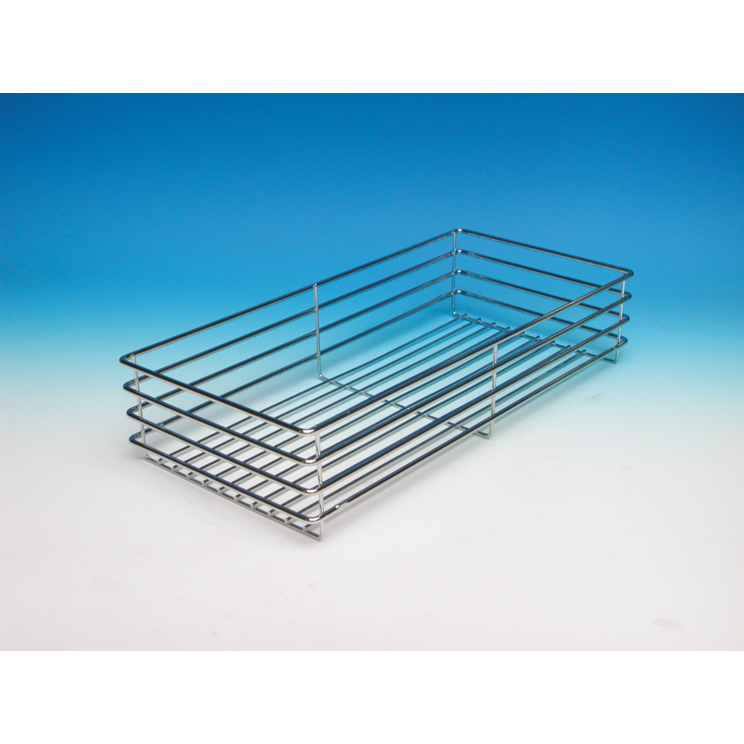 Panier extensible 231x490x100 chrome  