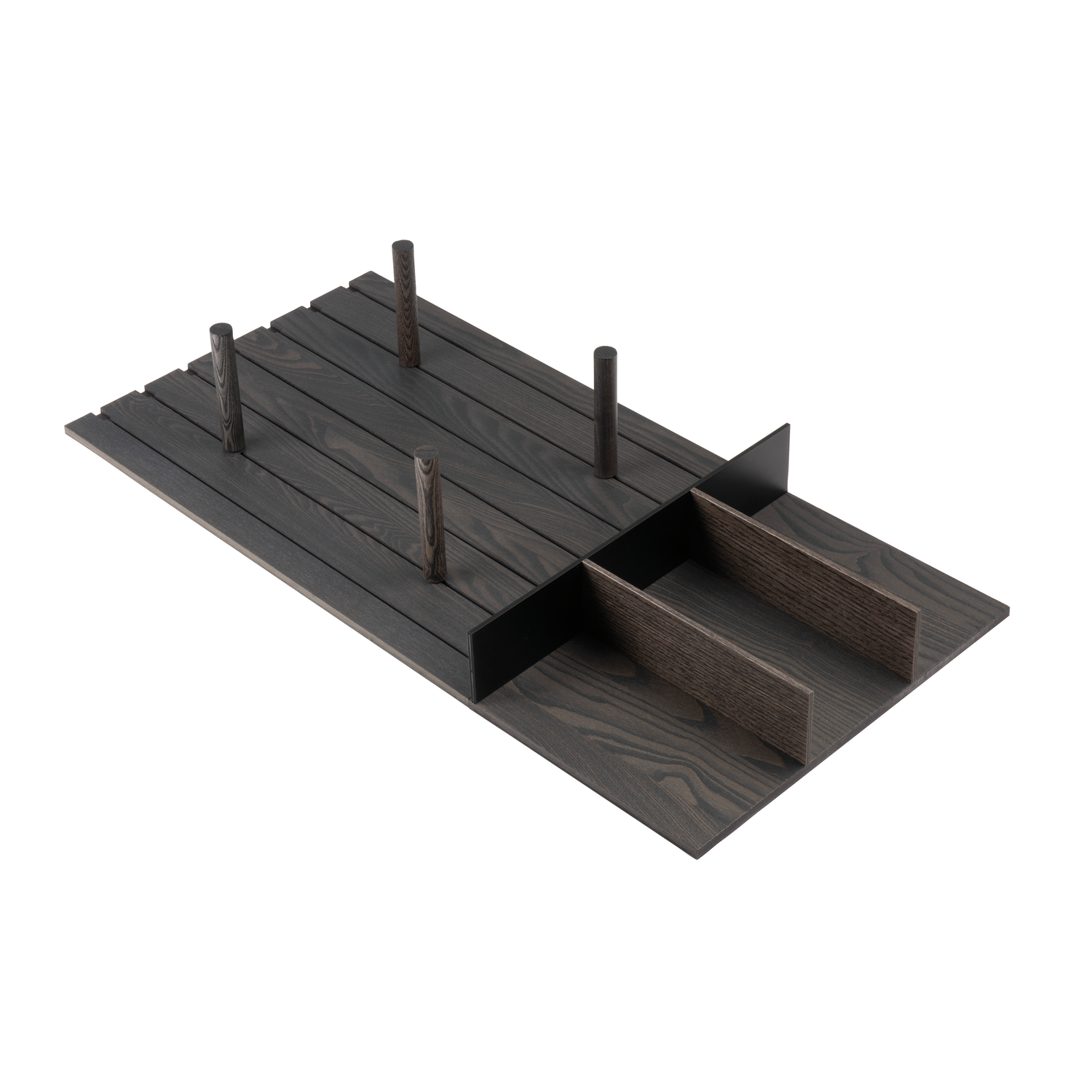 Filo tiroir supp assiettes+ séparateur V4 105 noir 