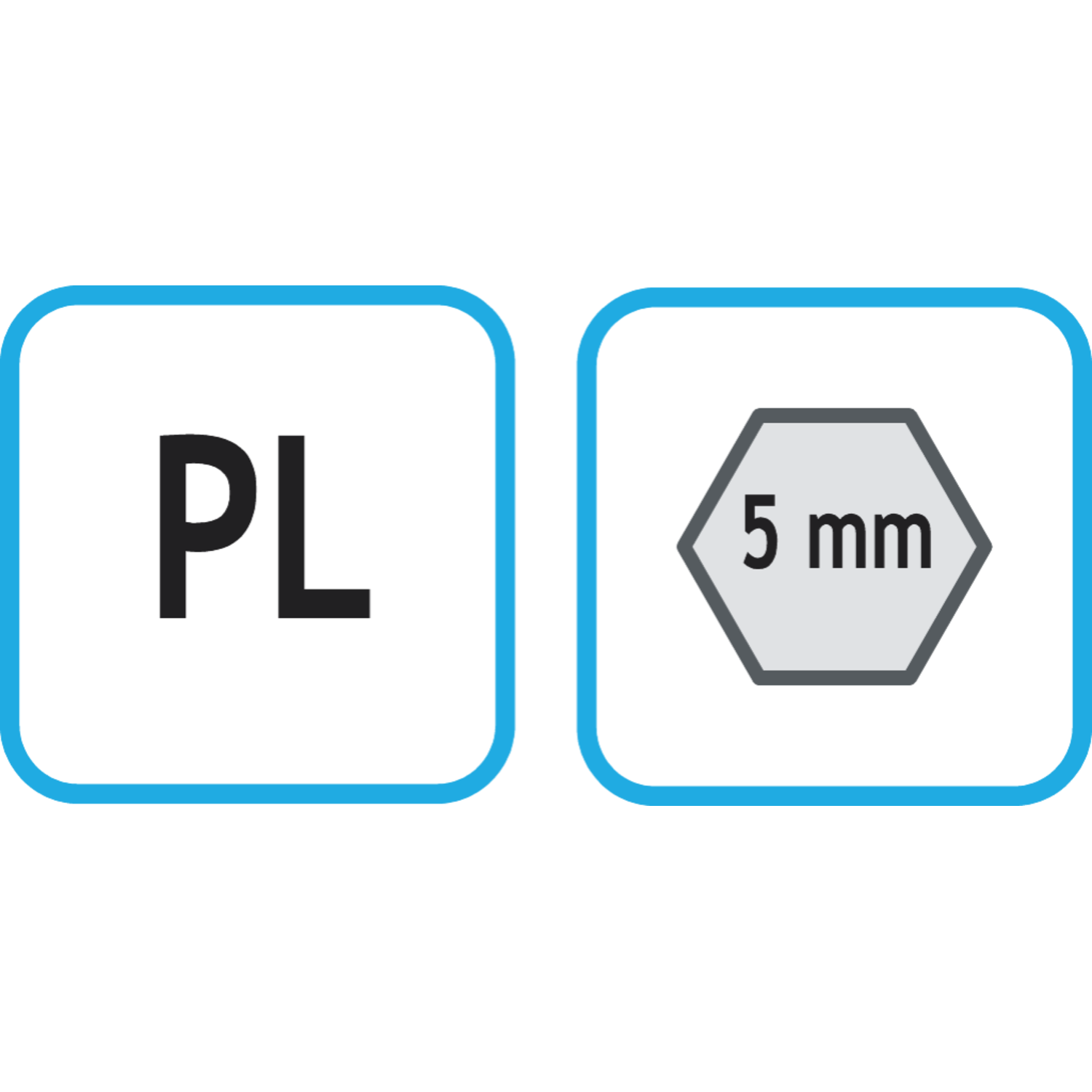 PS48 afstandshouder voor deuren