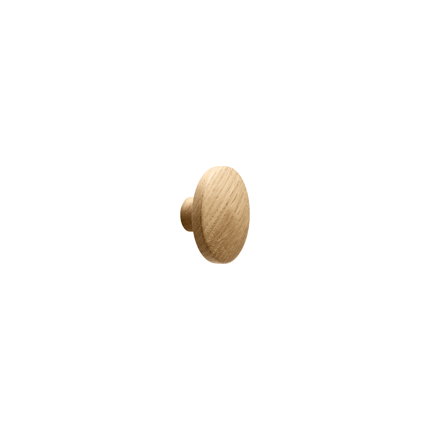Bouton DISCOS Ø50 x26mm chêne 
