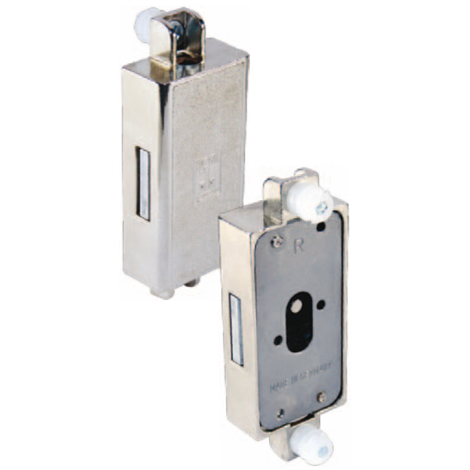 Draaistangslot 709-25mm links brons +drevel