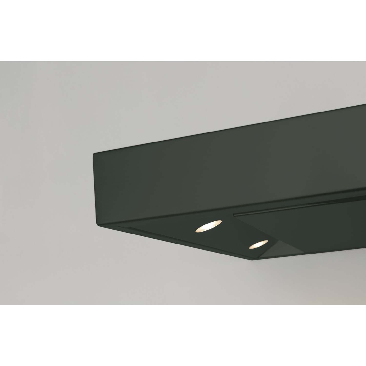 Novy Flatline 90 cm mineral black wanddampkap