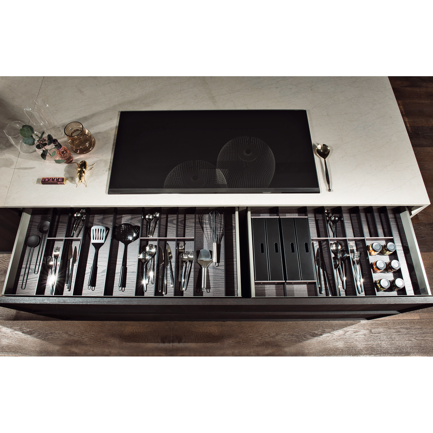 Fit bestekinzet V2 105 zwart