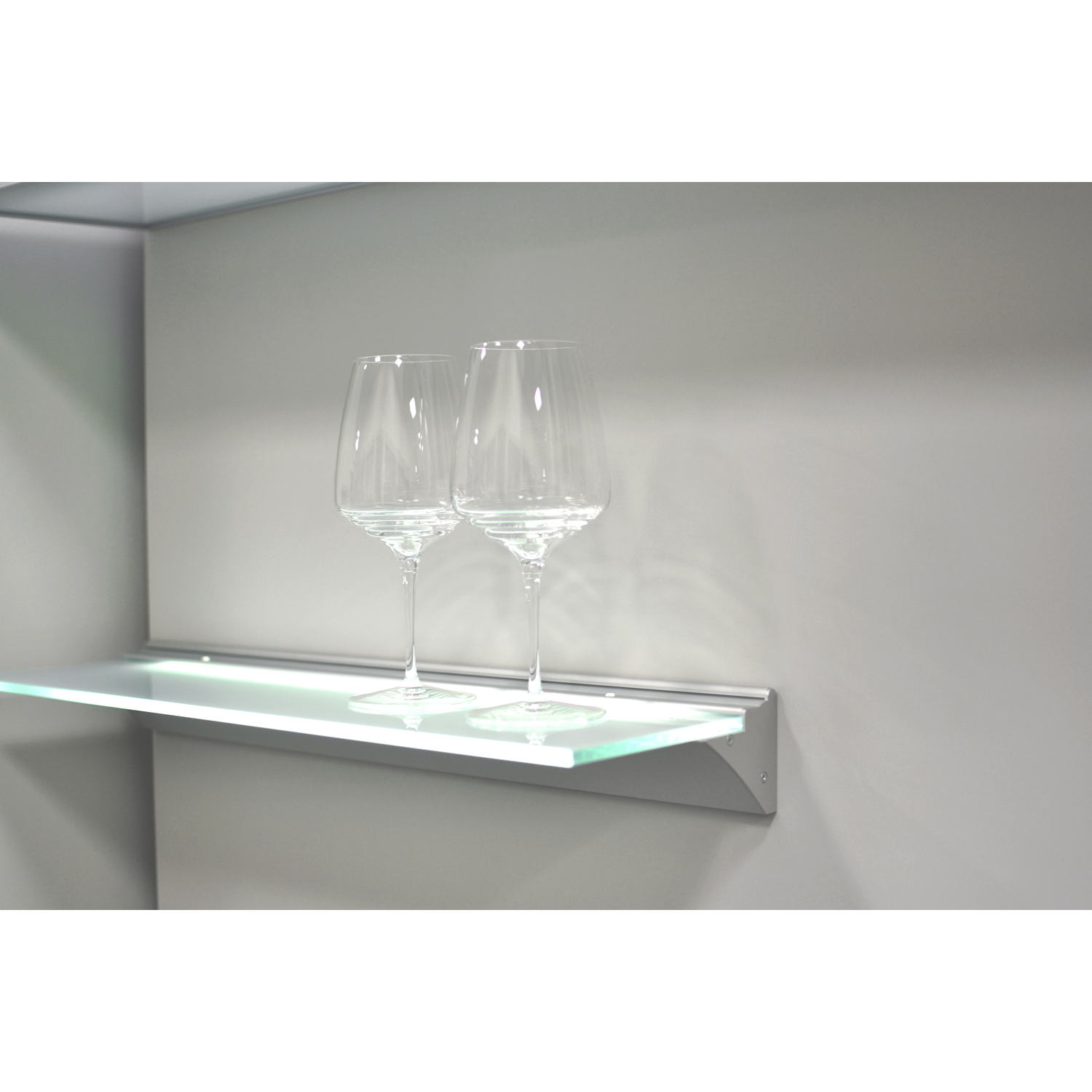 Mono teo led tablette verre 600mm 3W 230V 4000K 