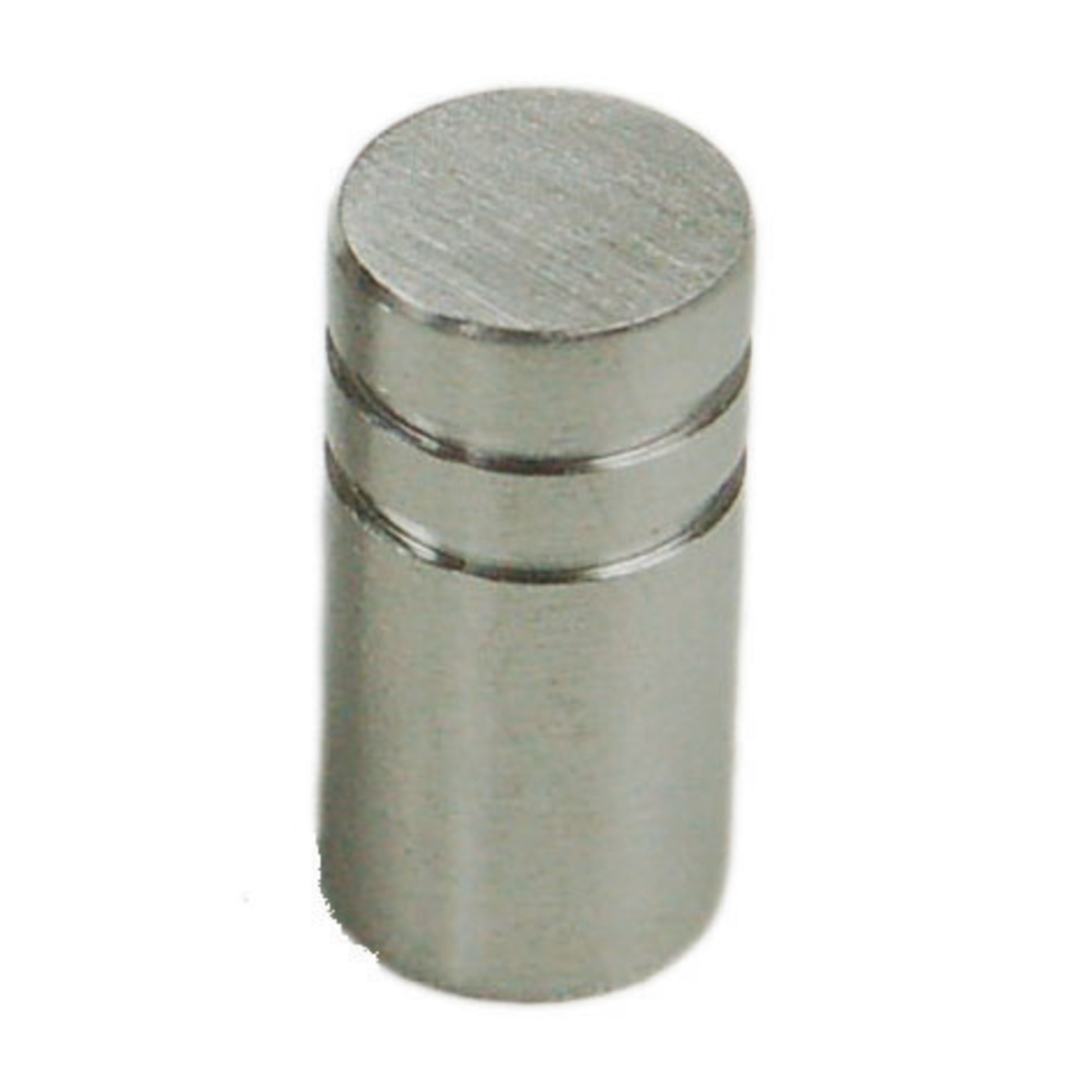 Bouton inox dia. 10mm h20mm avec 2 rainures 