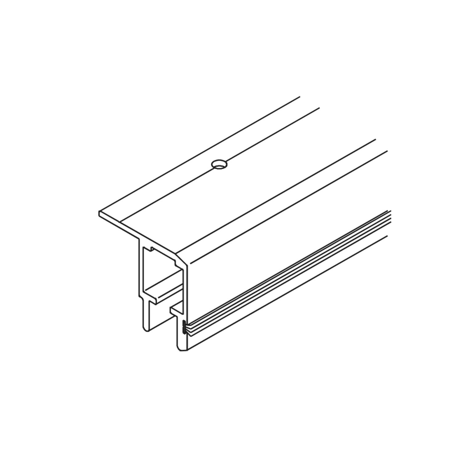 Hawa Multifold 30/W looprail 1800mm