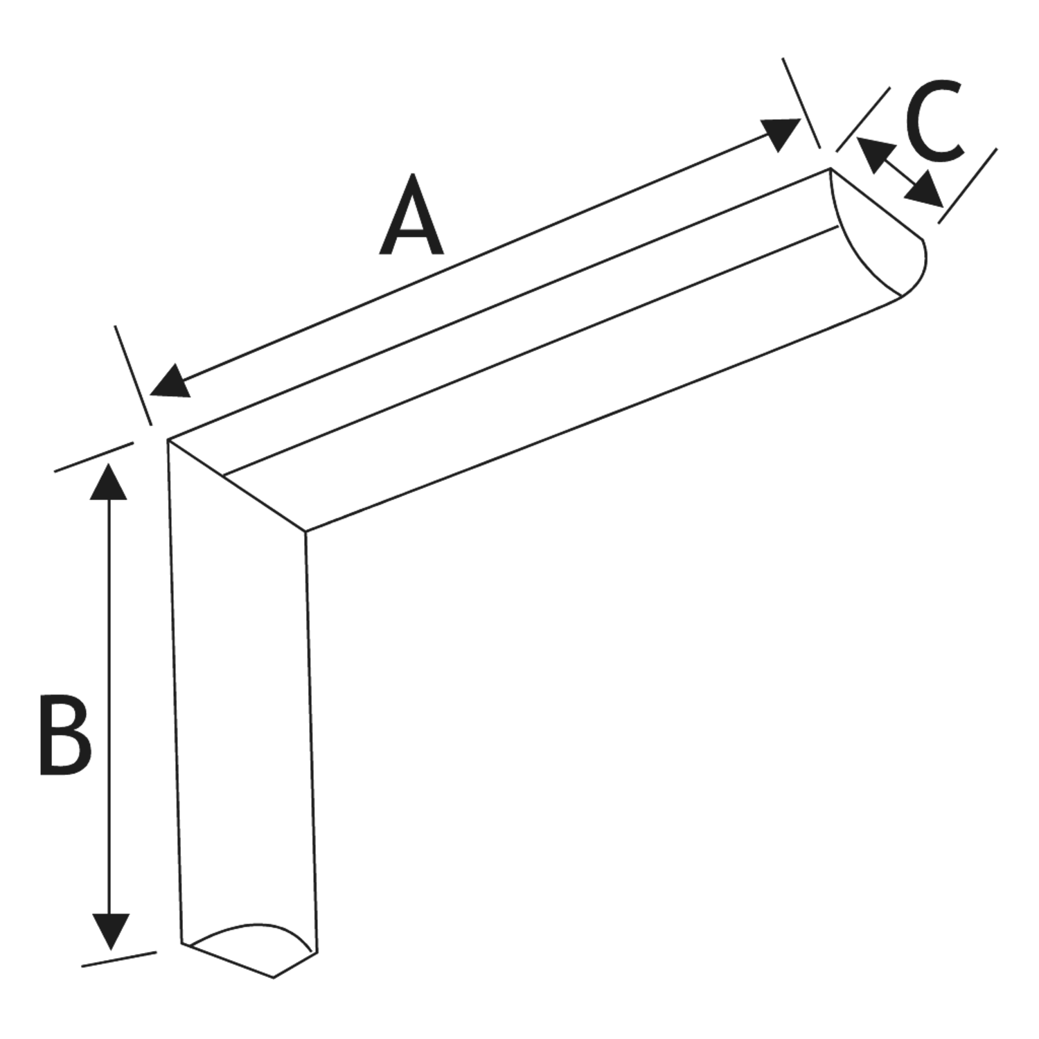 Console no 600 20cm blanc  
