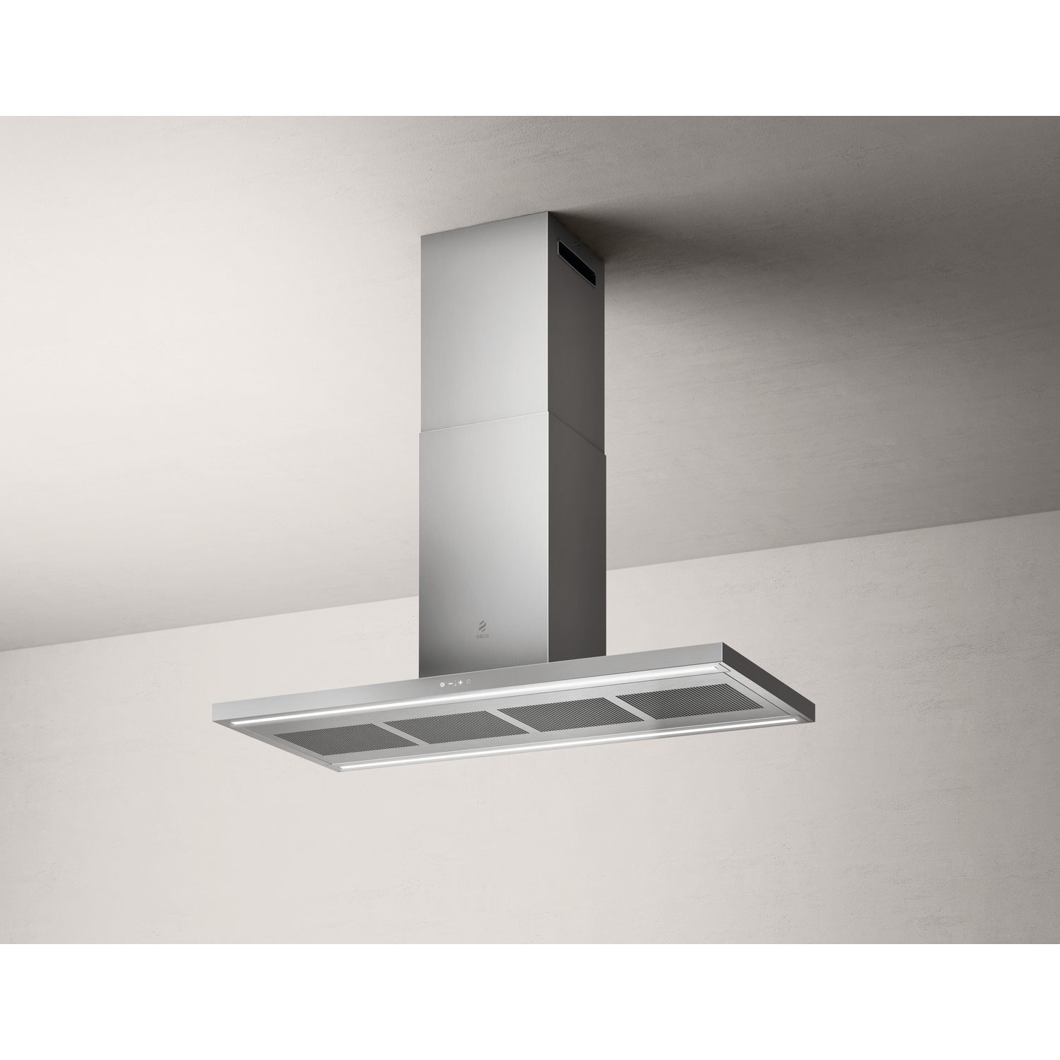 Thin island îlot aspiration inox 120 cm 