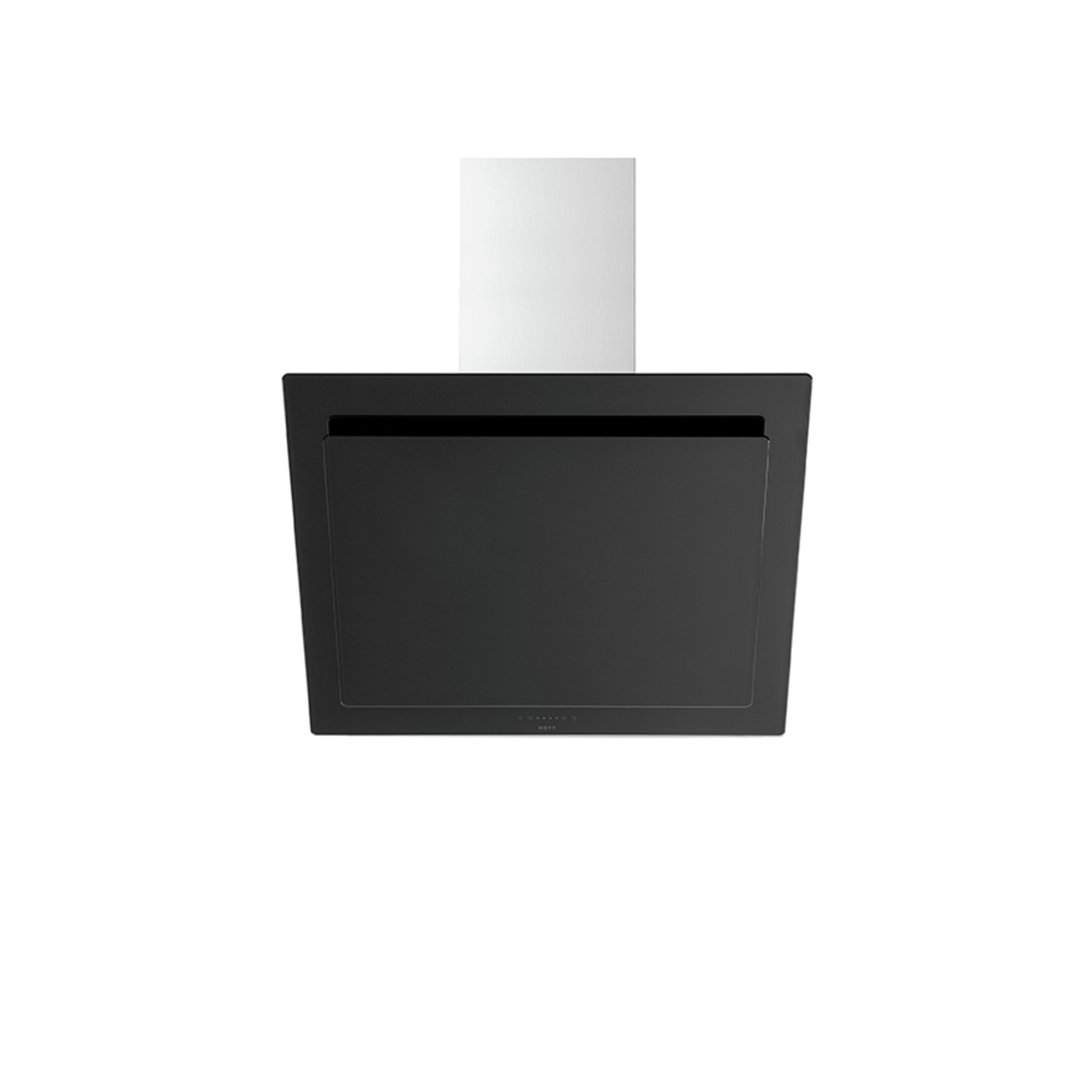 Novy Vision 75 cm noir verre hotte murale 