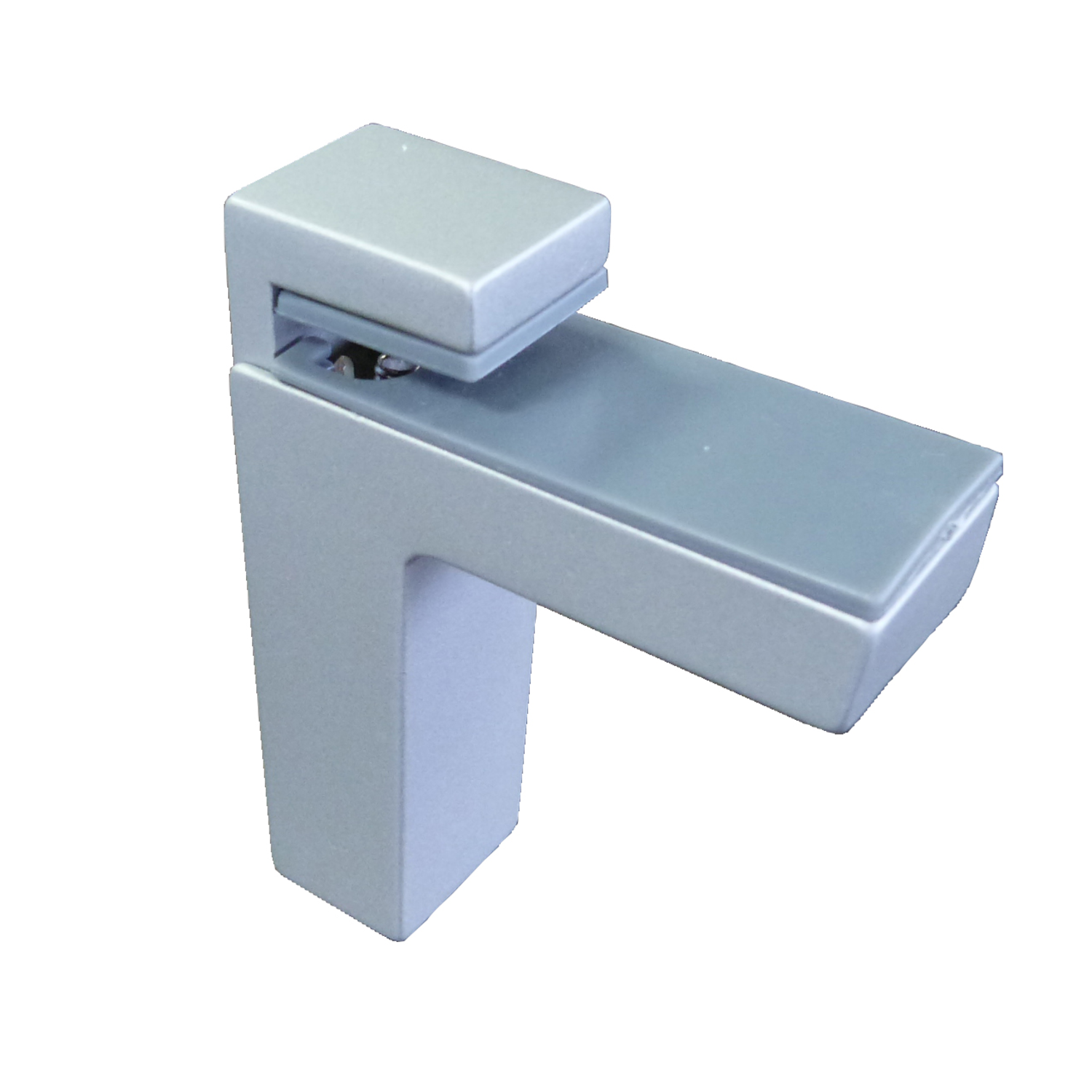 Support tablette verre angolo maxi 8-50 mm 16kg look inox  