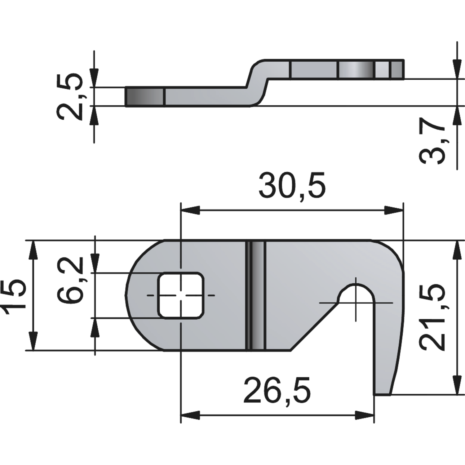 Dial Lock - sluithaak CAM 2-027