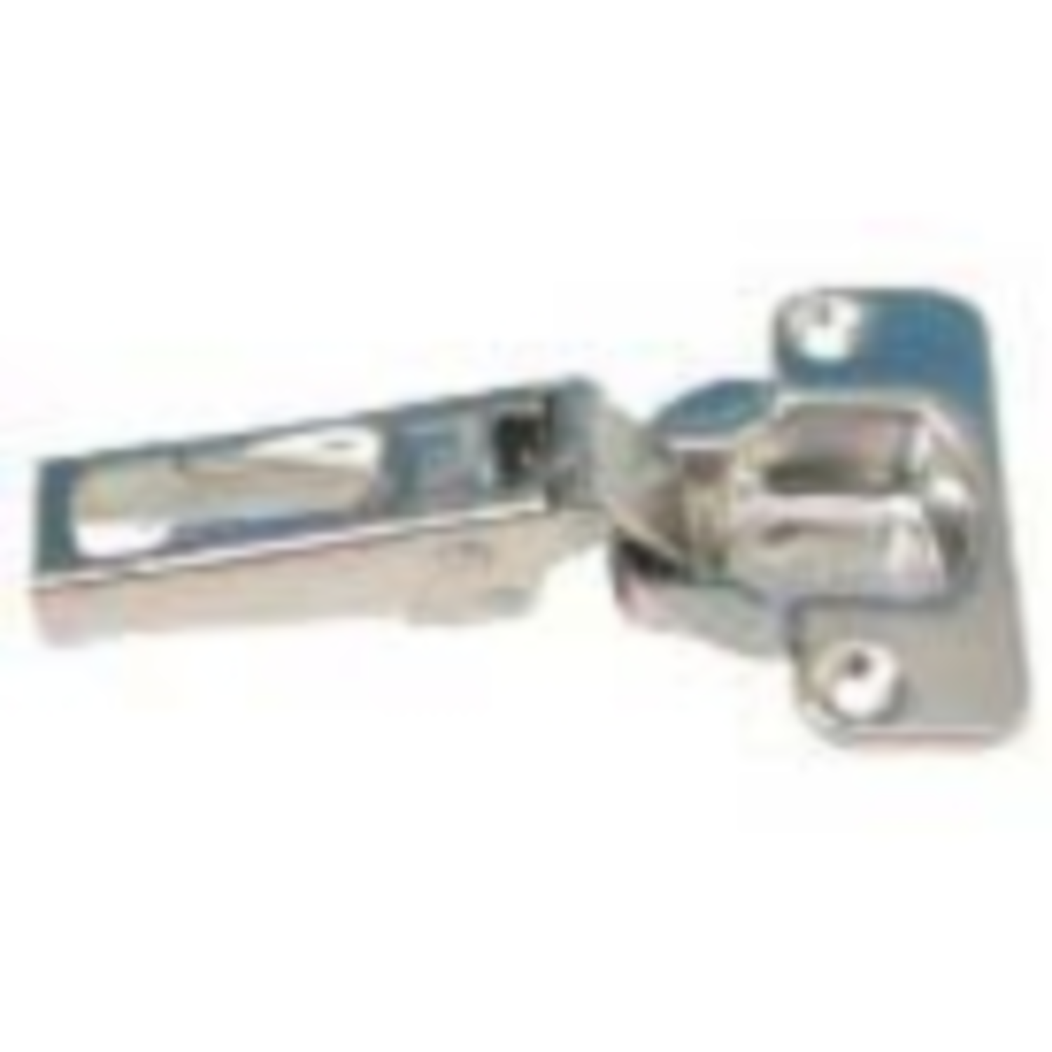 Charnière invisible inox 100ø 15-19mm avec ress. 
