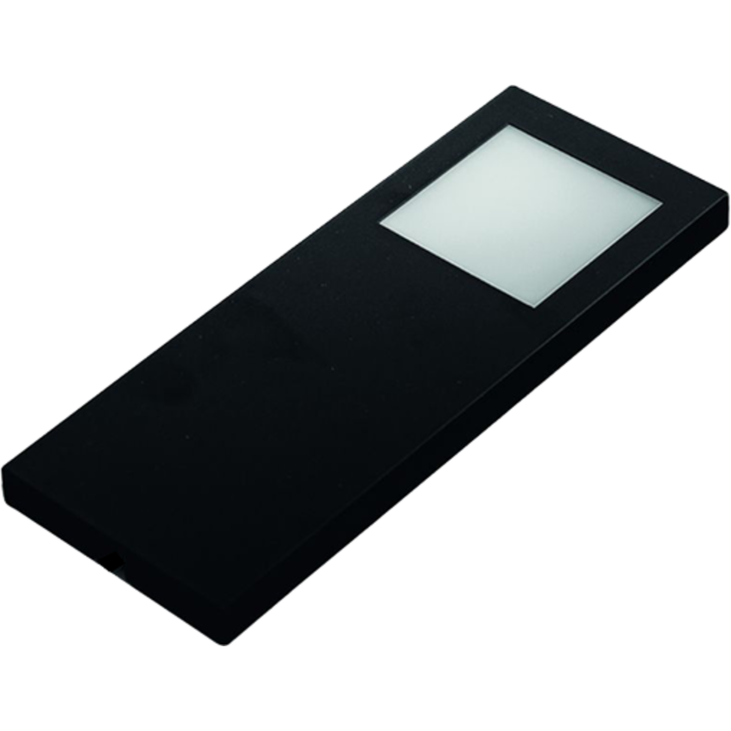 Hera set 1 x slim-pad F Led 5w 24V 3000K noir + transfo Led 15