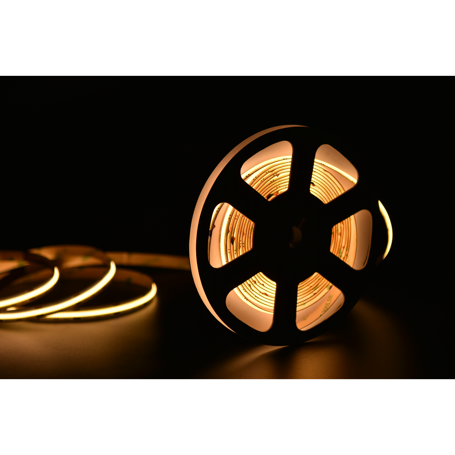 Ledstrip COB 2,5m 25W 3000K IP20 12V z/punten
