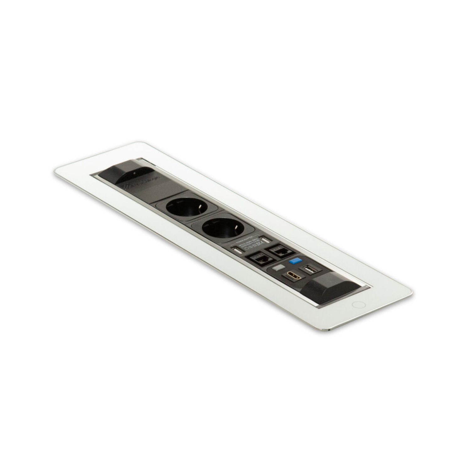 Versaturn nl-d-l wit glas  3 st + 2 usbmet kabel 2 met kabel 2000mm