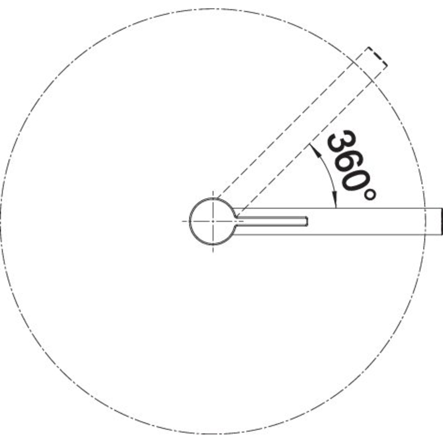 Linee inox mat mitigeur  