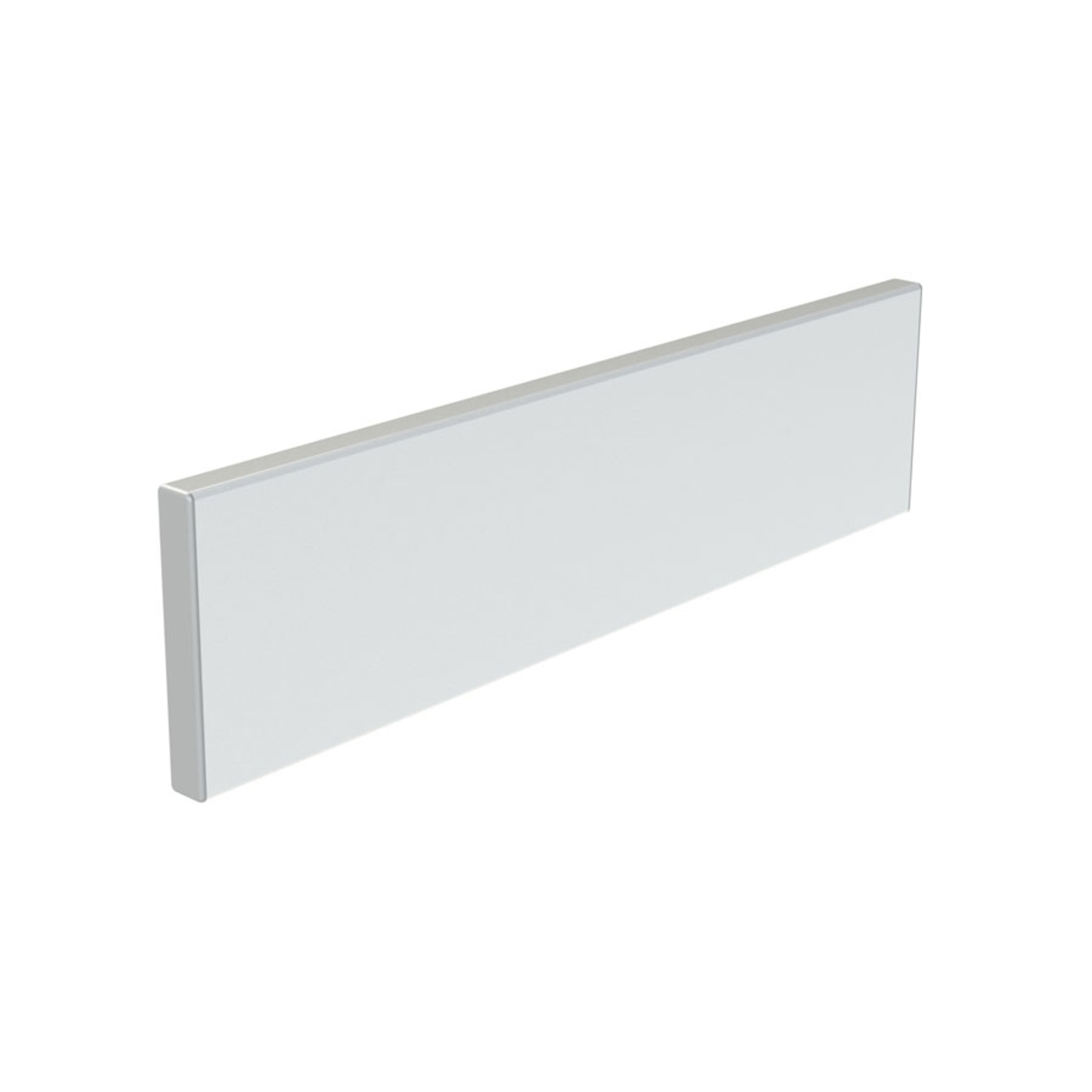 103 mm Alu-Front, largeur 329,0cm, Aluminium thermolaqué blanc RAL 9003