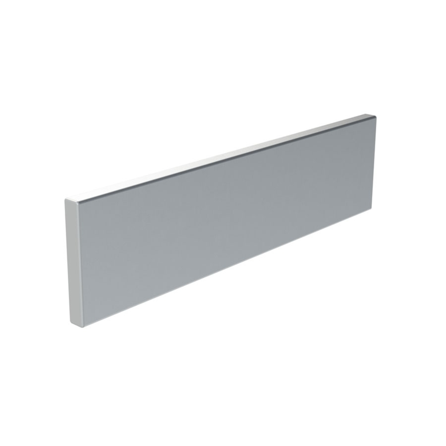 103 mm Alu-Front, 120,0cm breed, Geanodiseerd aluminium