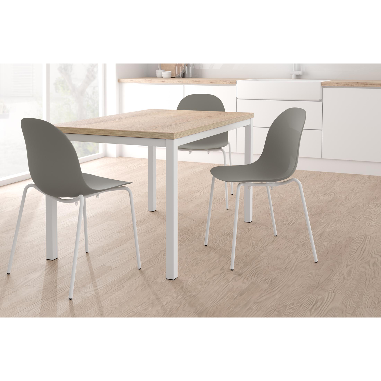 Tafel uitsch. Toy 100x60 antra-glas zwart