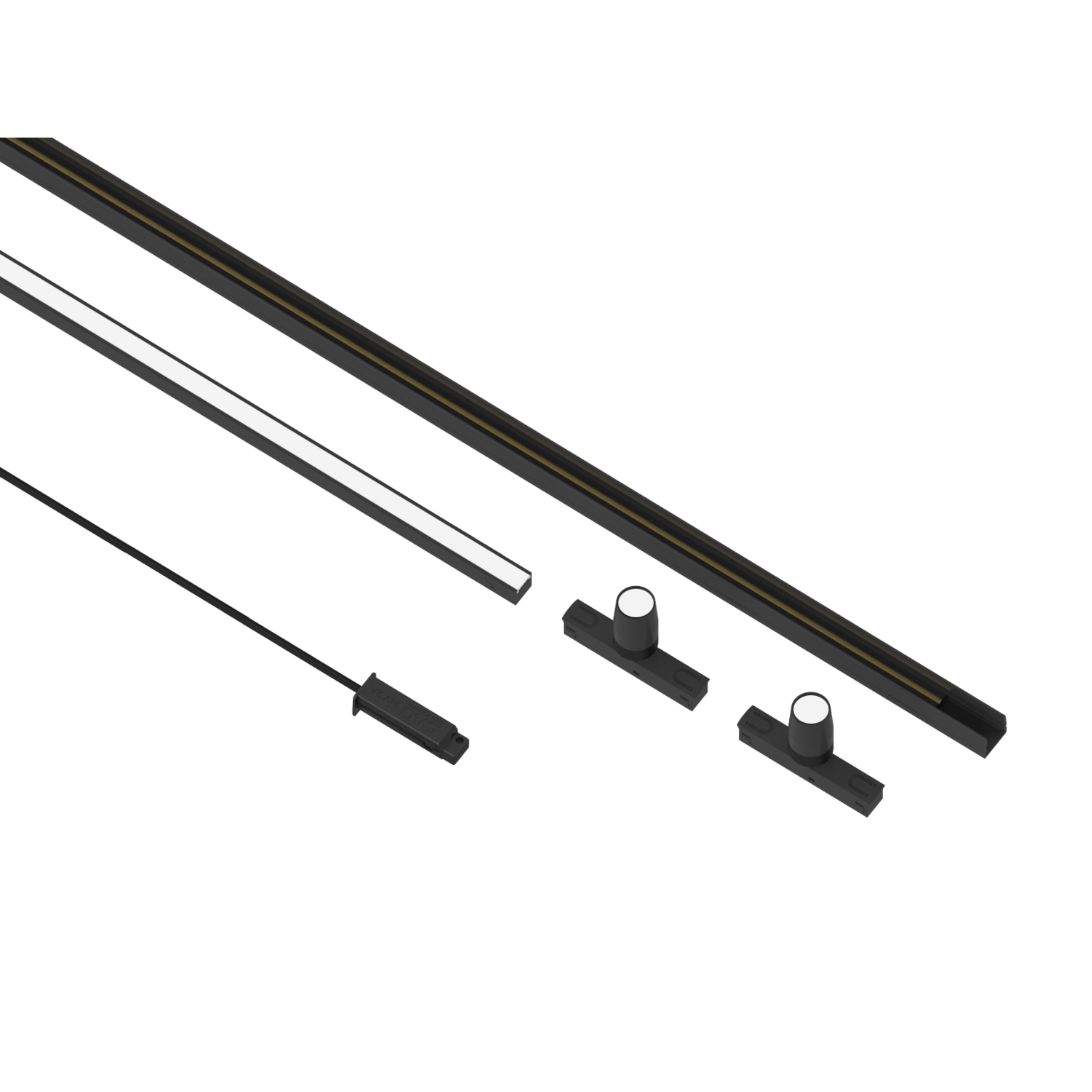 Lite Track réglette 300mm 24v (2 pcs) 