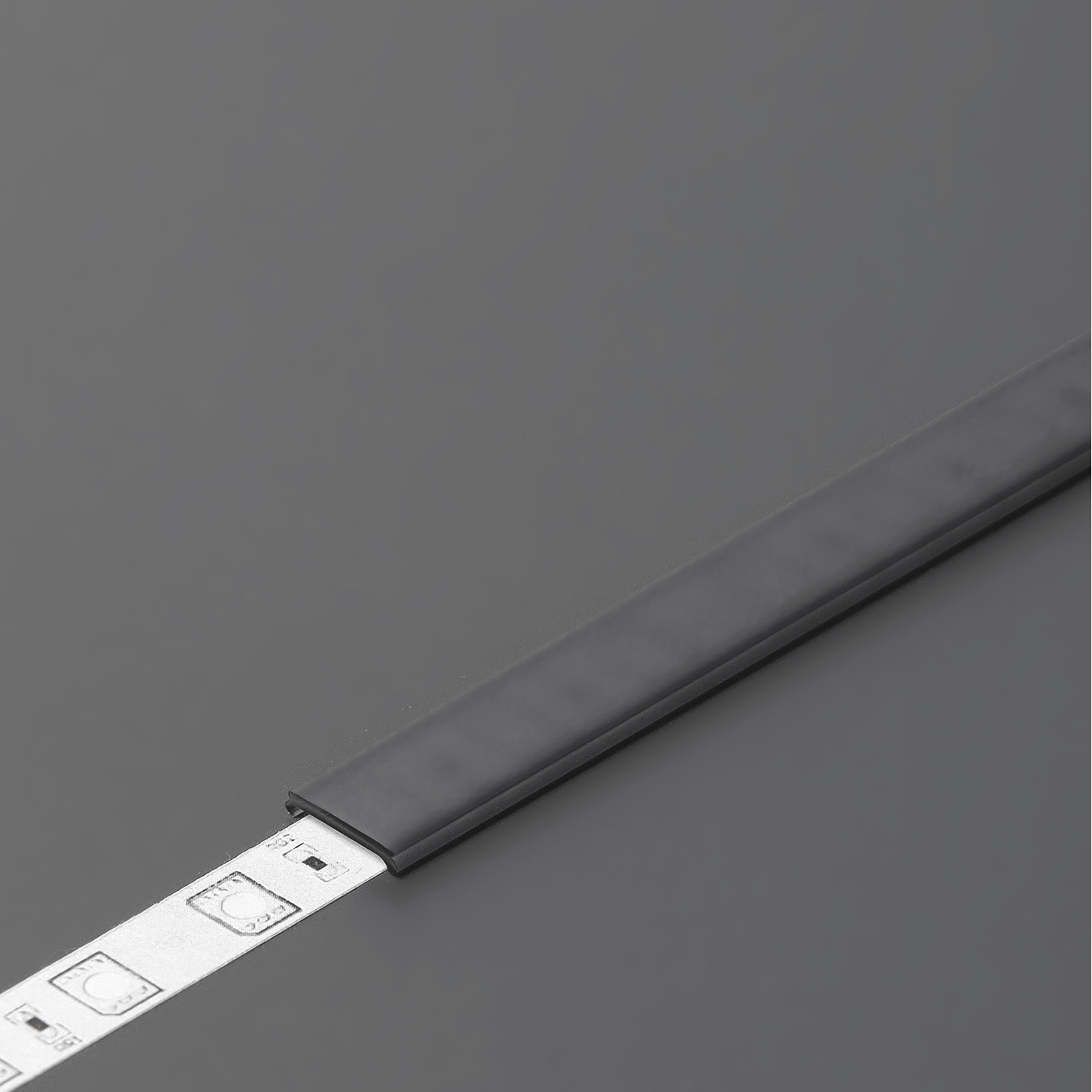 Cache Click plexi C2 2000 noir 