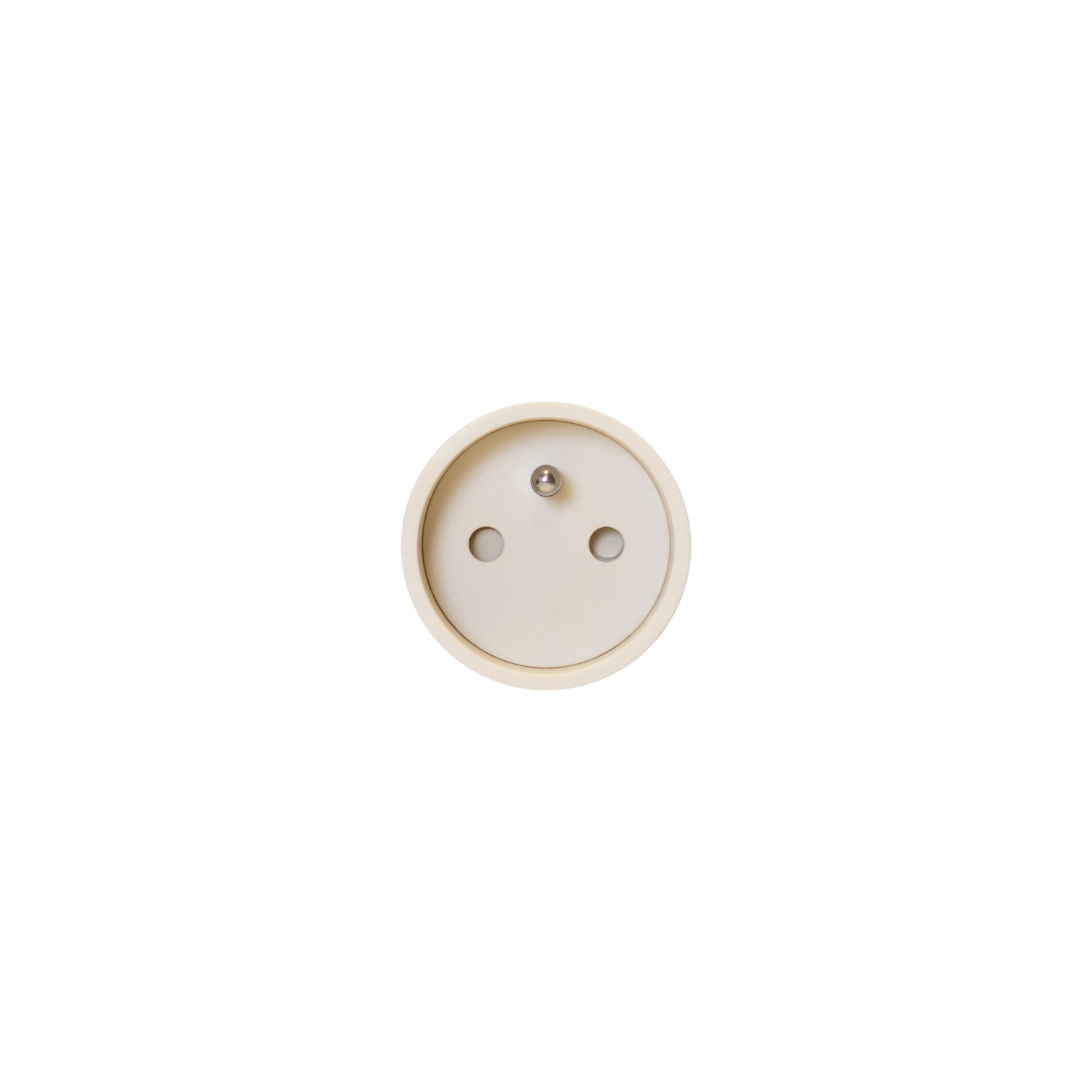 Rond 2.0 - unifit stopcontact b-f crème
