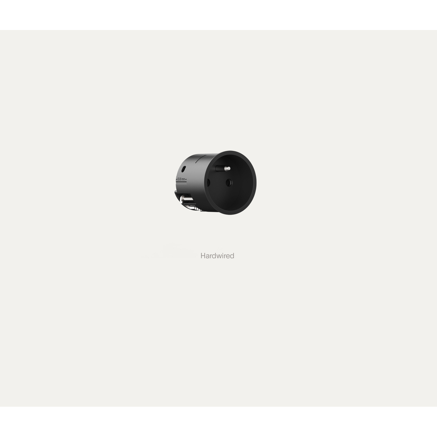 Rond 2.0 - unifit stopcontact b-f crème