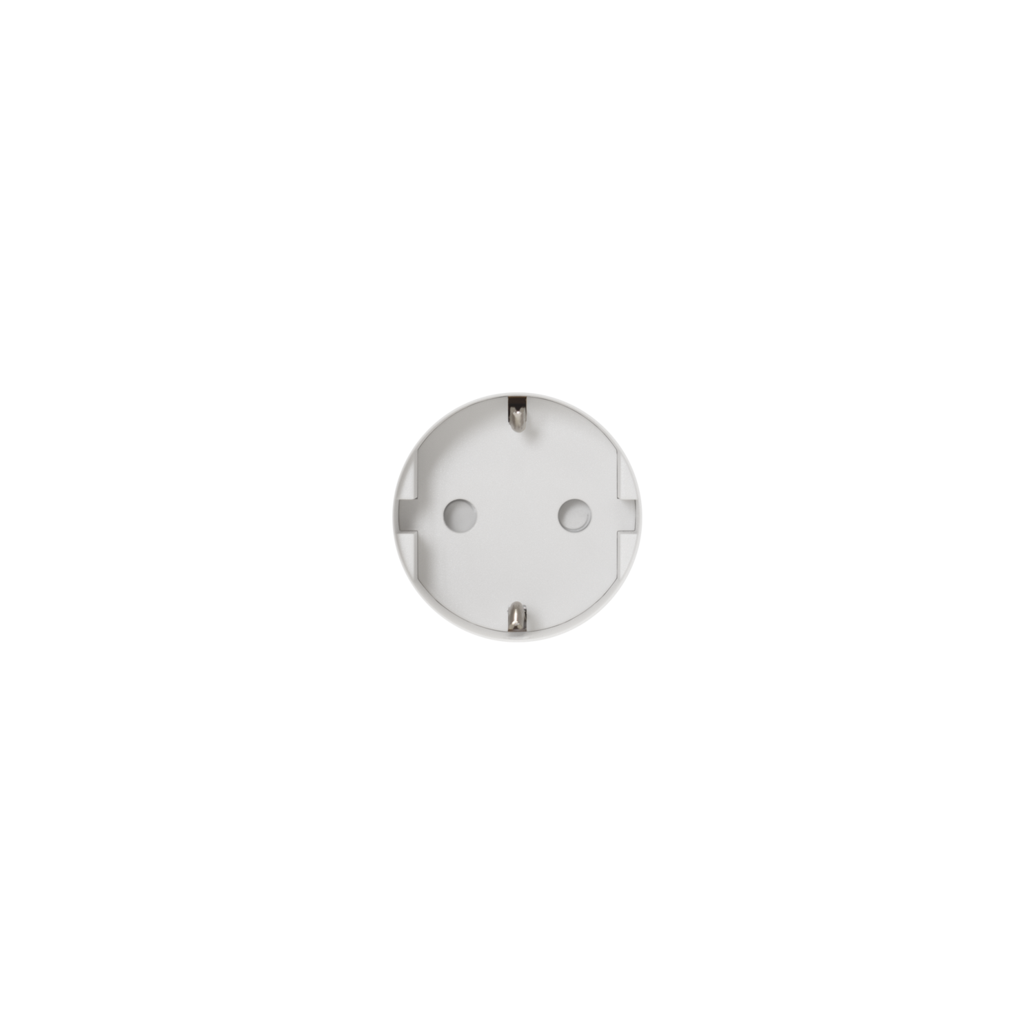 Rond 3.0 - Backfit prise type F - mise à la terre latérale blanc