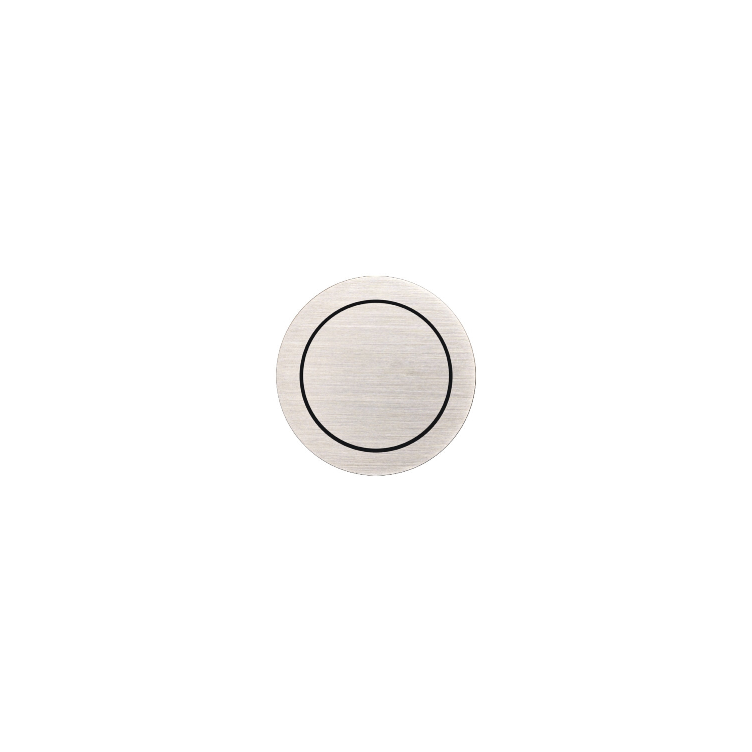 Rond 2.0 - multifit 2x pf 24v b.pouss. nickel 