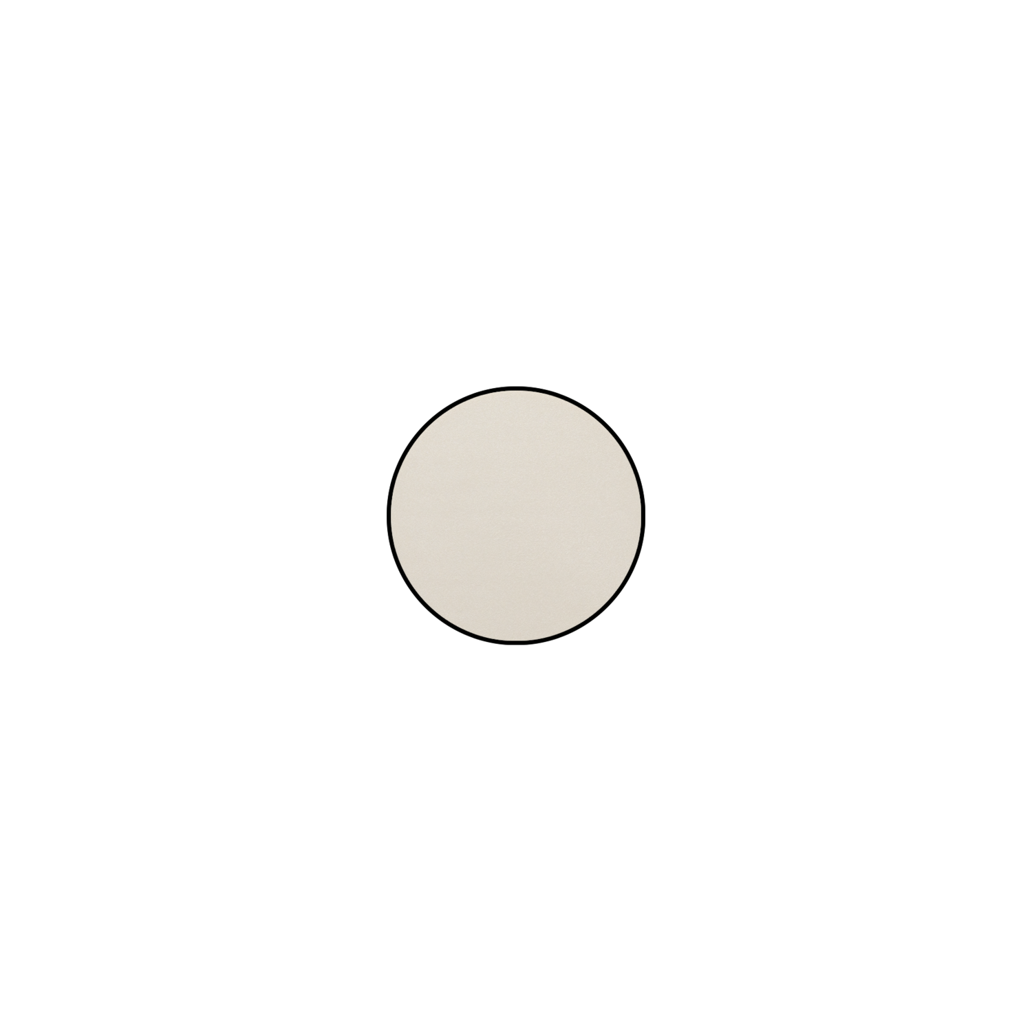 Rond 2.0 - backfit 2x pf 24v b.pouss. crème basic 