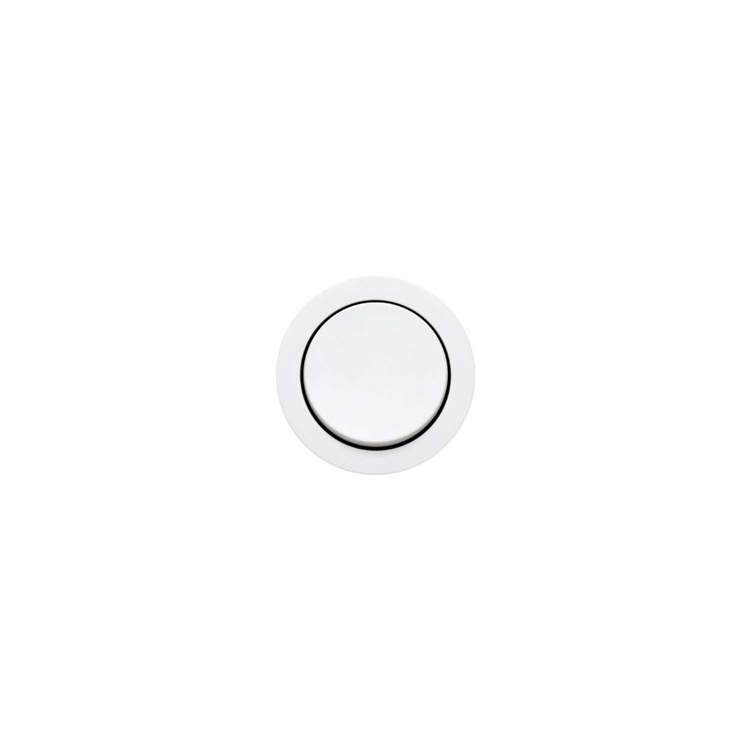 Rond 2.0-Multifit va-et-vient bipol. 230v bl alu bord étroit