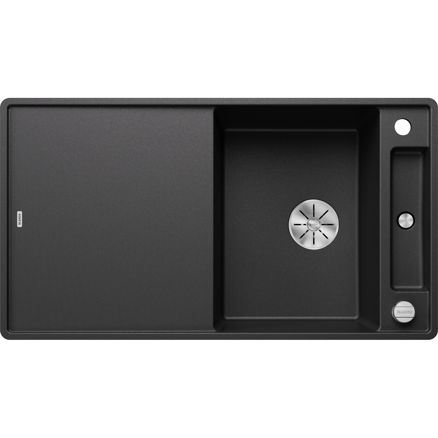 Blanco Axia III 5 S-F antraciet automatische bediening