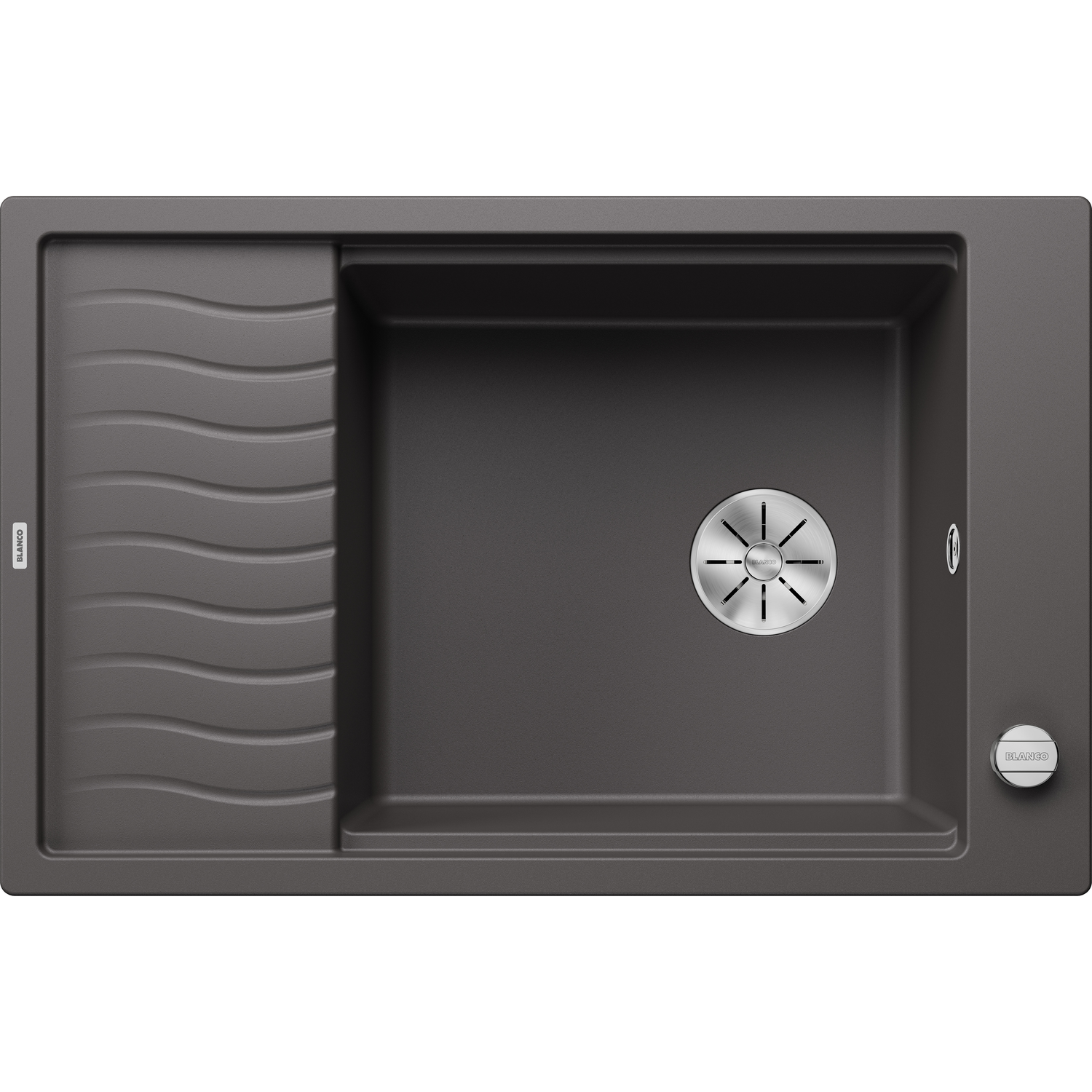 Blanco Elon XL 6 S rock grey automatische bediening