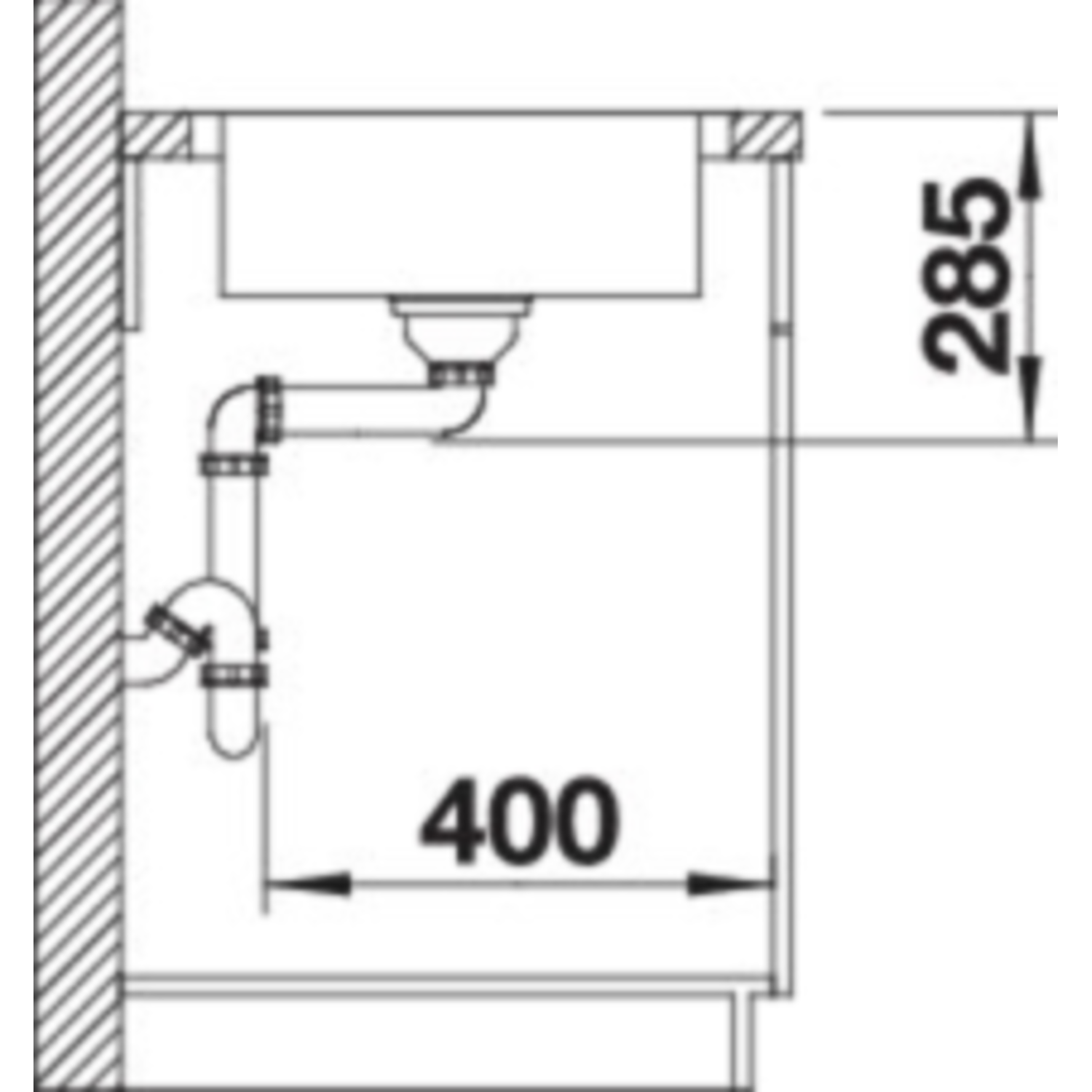 Blanco Lantos 45 S-IF compact commande automatique
