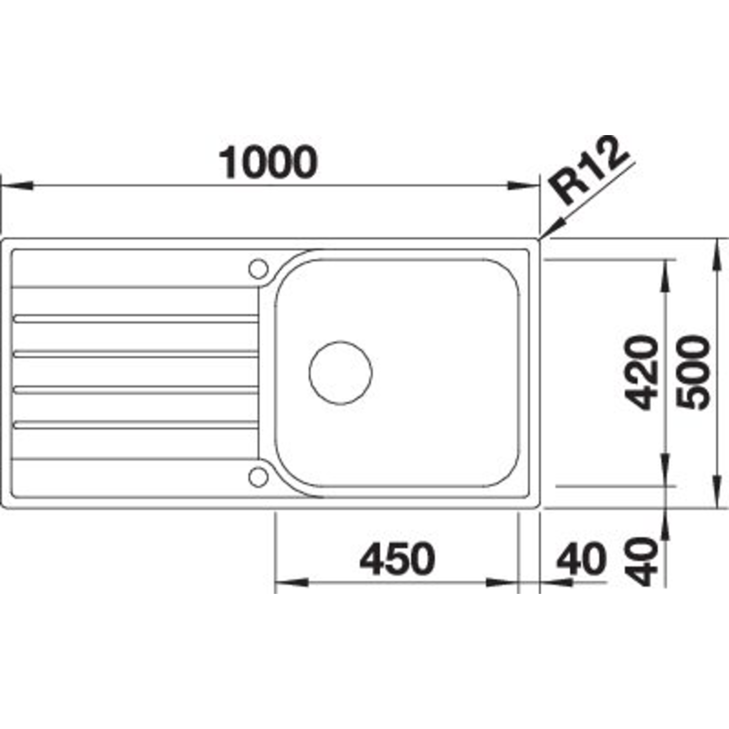 Blanco Livit XL 6 S spoelbak RVS autom.