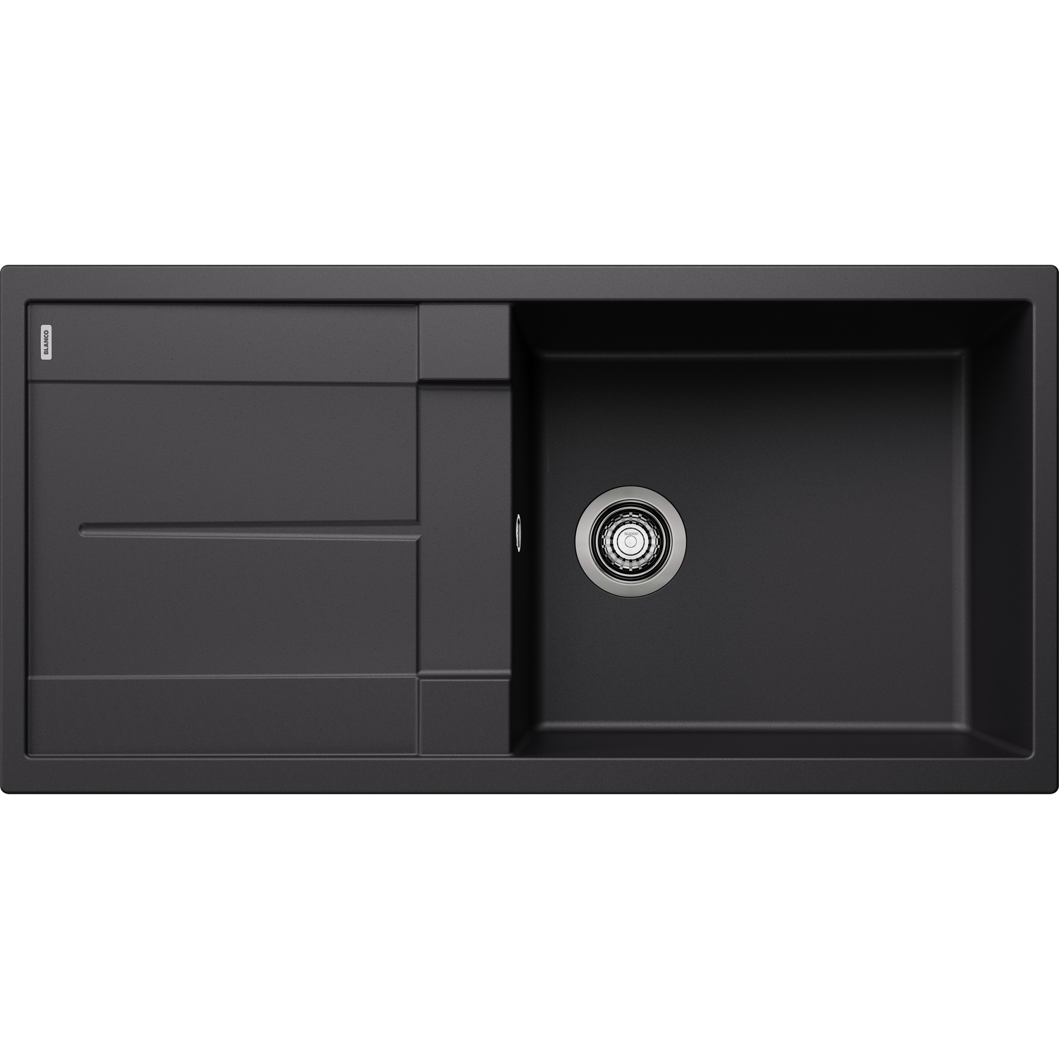 Blanco spoeltafel Metra XL 6 S zwart manueel