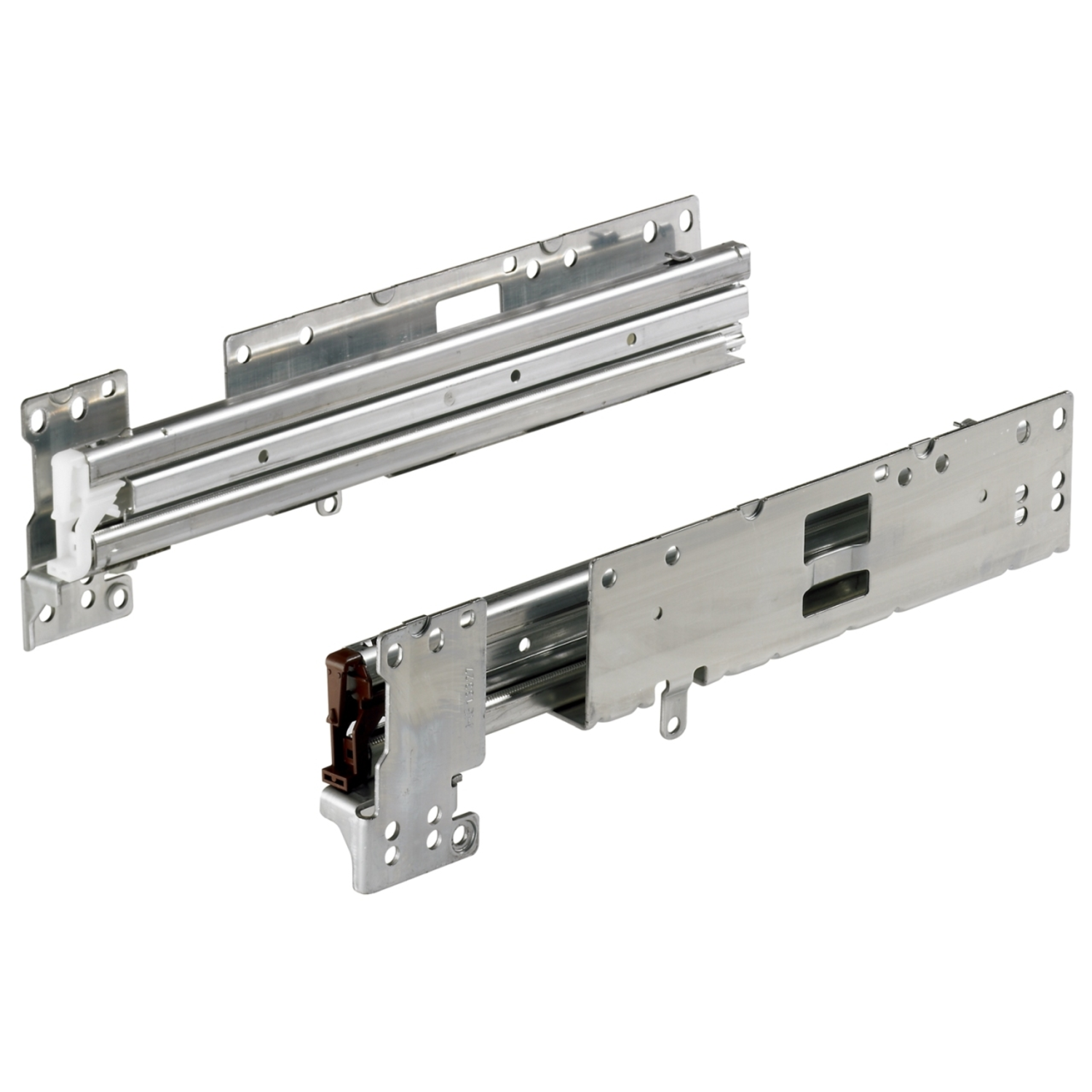 Ladegeleiders Quadro Duplex 60 (set), Silent System compatibel, Push to open compatibel, maat X  = 13mm, 372 mm, links en rechts