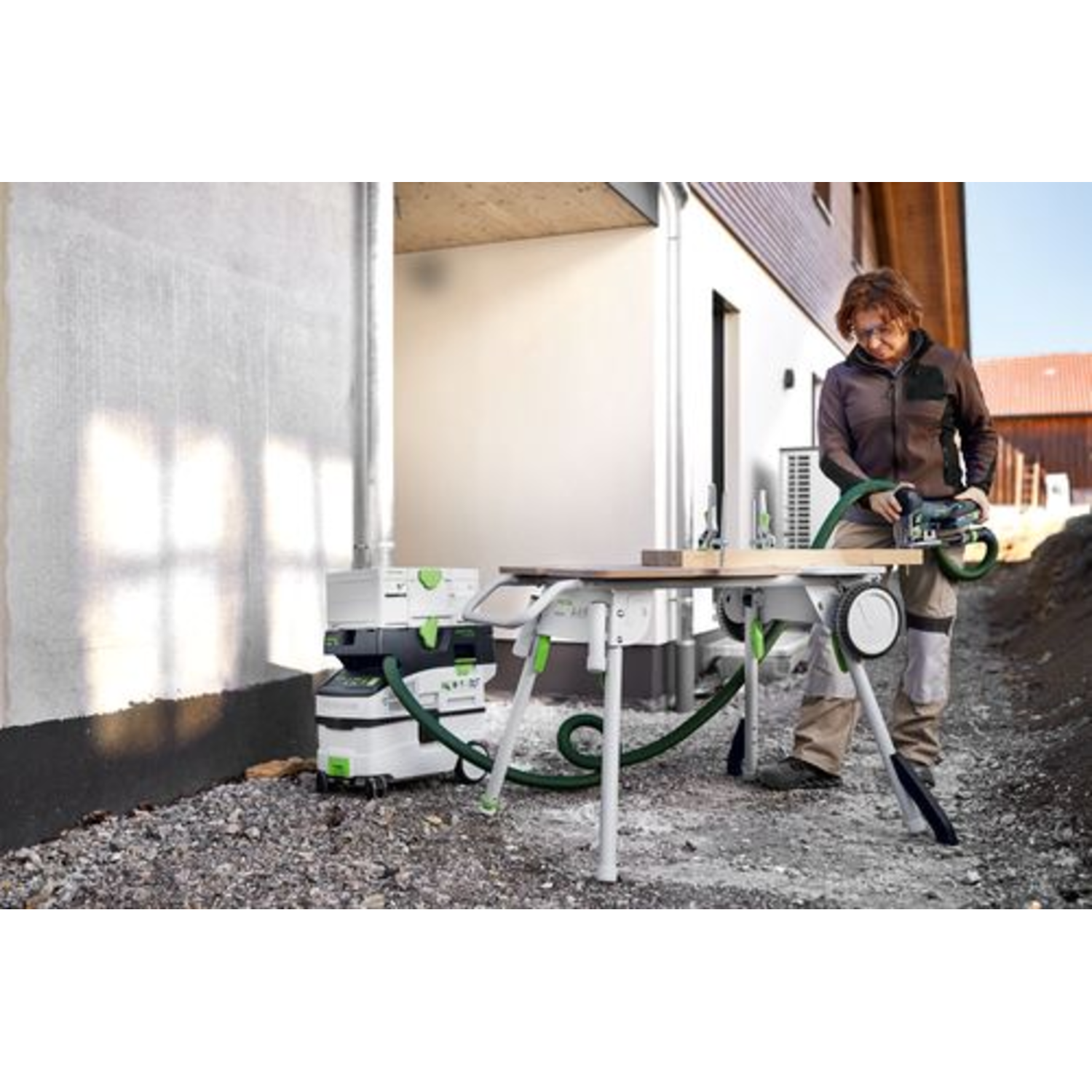 Festool accudecoupeerzaag  psbc 420 eb-basic