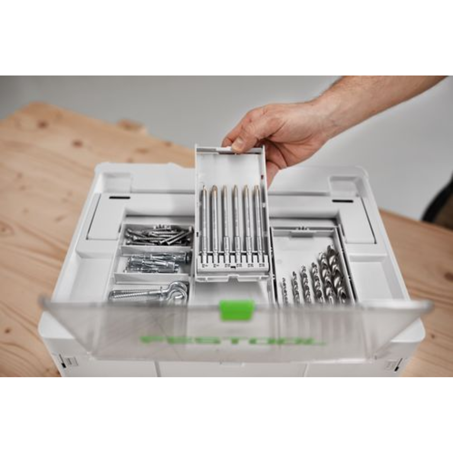 Festool  set de meches bks sys3 d5-12 sds  