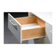 Coulisse à galets FR 402, 450, blanc