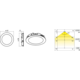 Led Emotion Moonlight 58 12V-3,2W RVS-look
