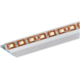 45° ledstrip k 50 / warm wit 3200K462mm +magneetschakelaar