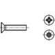 Metaalvijs M4 DIN 965 20mm verzinktonken kop