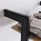 Stuctura profilé fixation mural 2000mm noir alu 