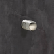 Knop Agrinum, H 22 mm, ø 14 mm, roestvrij staal geborsteld