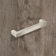Poignée Aosta, entraxe de perçages 224, L 240 mm, B 16 mm, H 35 mm, Inox brossé