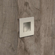 Poignée d'insertion Apolda, L 65 mm, B 65 mm, H 14 mm, Inox brossé