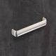 Poignée Belna, entraxe de perçages 128, L 135 mm, B 22 mm, H 29 mm, aspect inox brossé