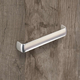 Poignée Belna, entraxe de perçages 128, L 135 mm, B 22 mm, H 29 mm, aspect inox brossé