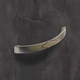 Poignée Bracara, entraxe de perçages 128, L 150 mm, B 15 mm, H 33 mm, aspect étain